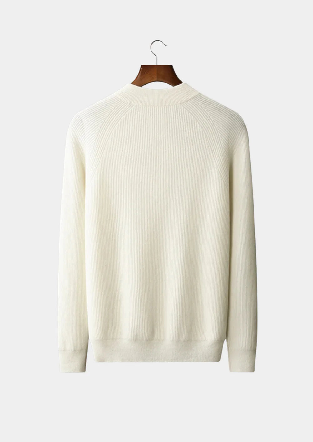 PREMIUM CASHMERE BUTTON SWEATER
