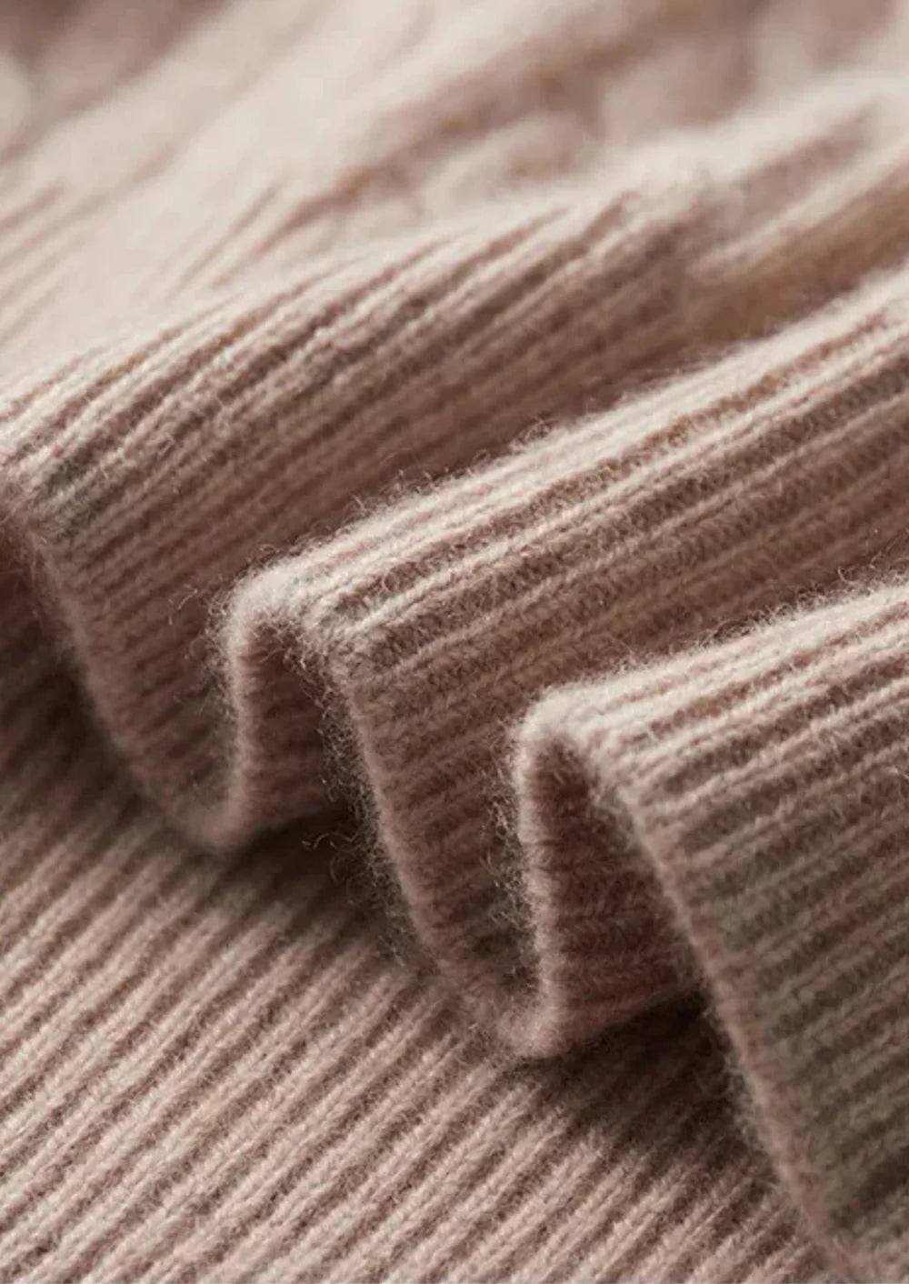 PURE EXTRA-FINE MERINO WOOL CABLE HALF ZIP