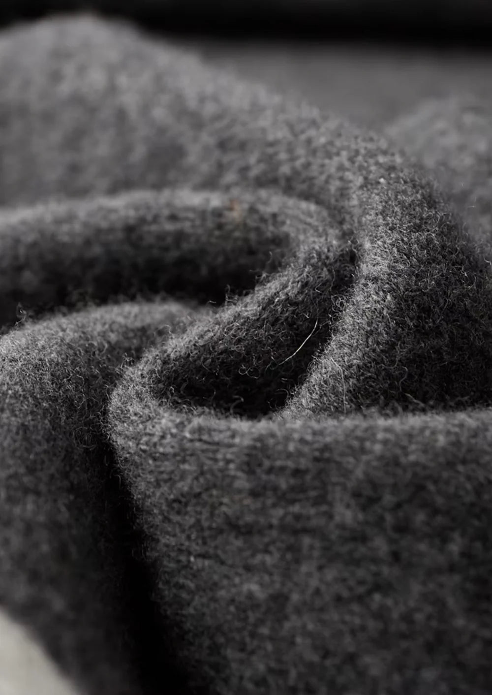 PURE EXTRA-FINE MERINO WOOL WIDE LEISURE TROUSERS