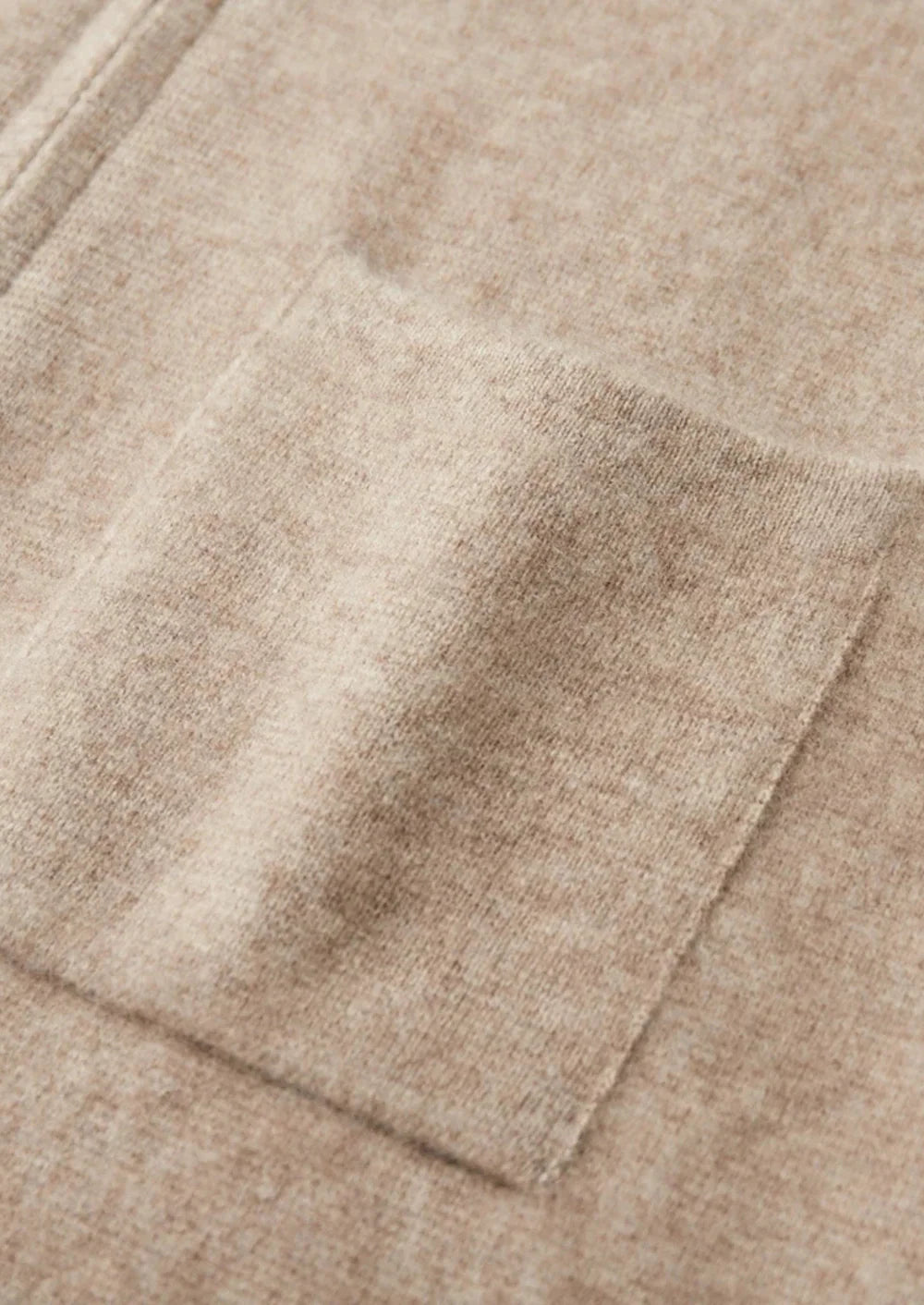 PREMIUM CASHMERE ZIPPER CARDIGAN