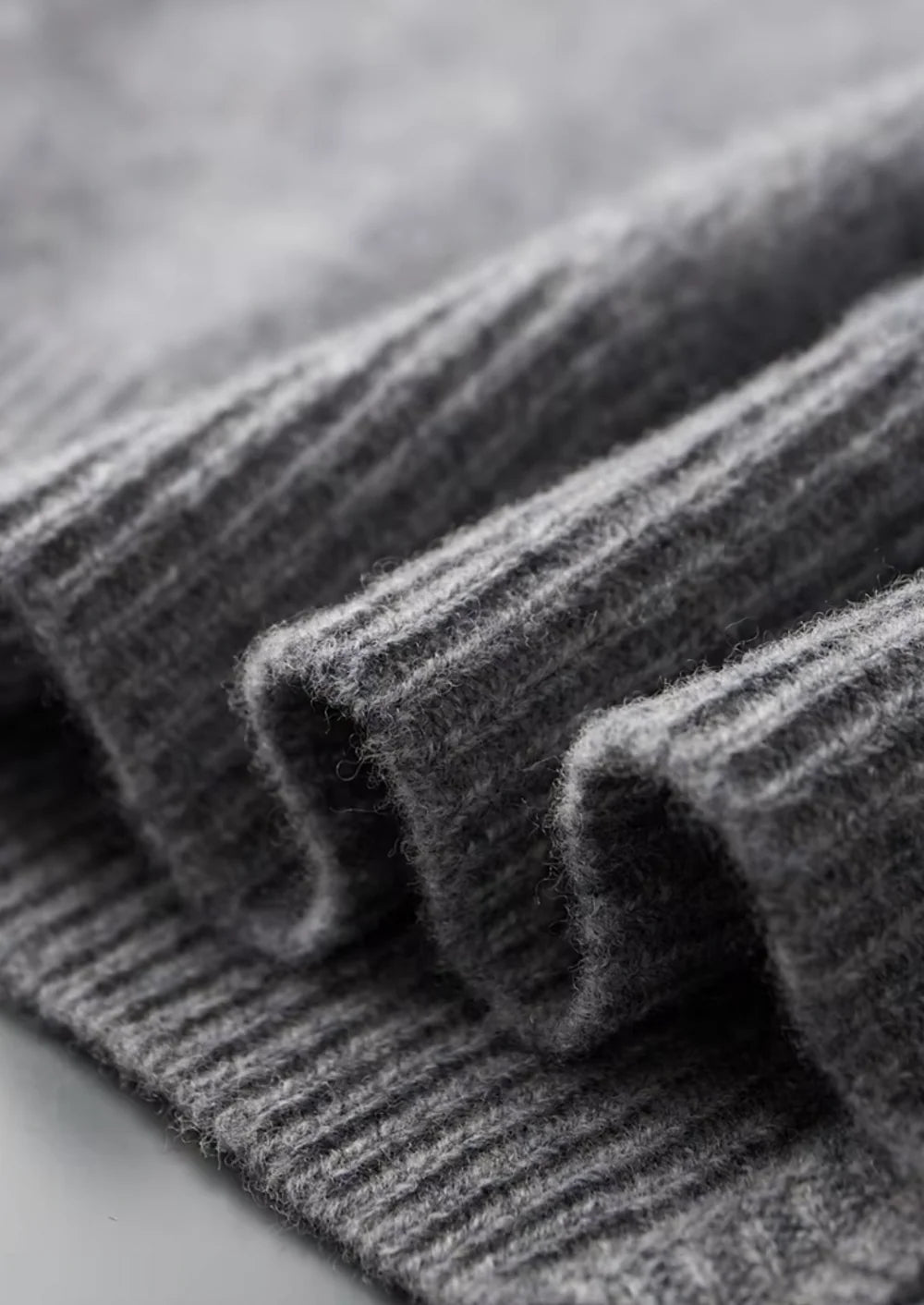 PURE EXTRA-FINE MERINO WOOL TWO TONE SET