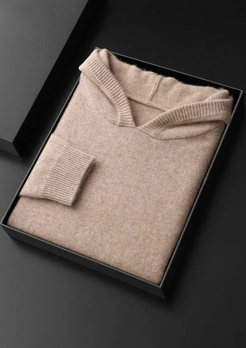 PREMIUM CASHMERE LEISURE HOODIE