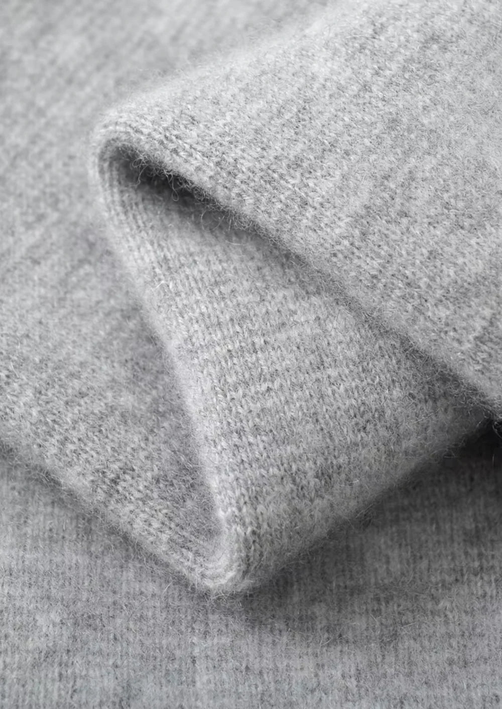 PURE EXTRA-FINE MERINO WOOL ZIPPER HOODIE