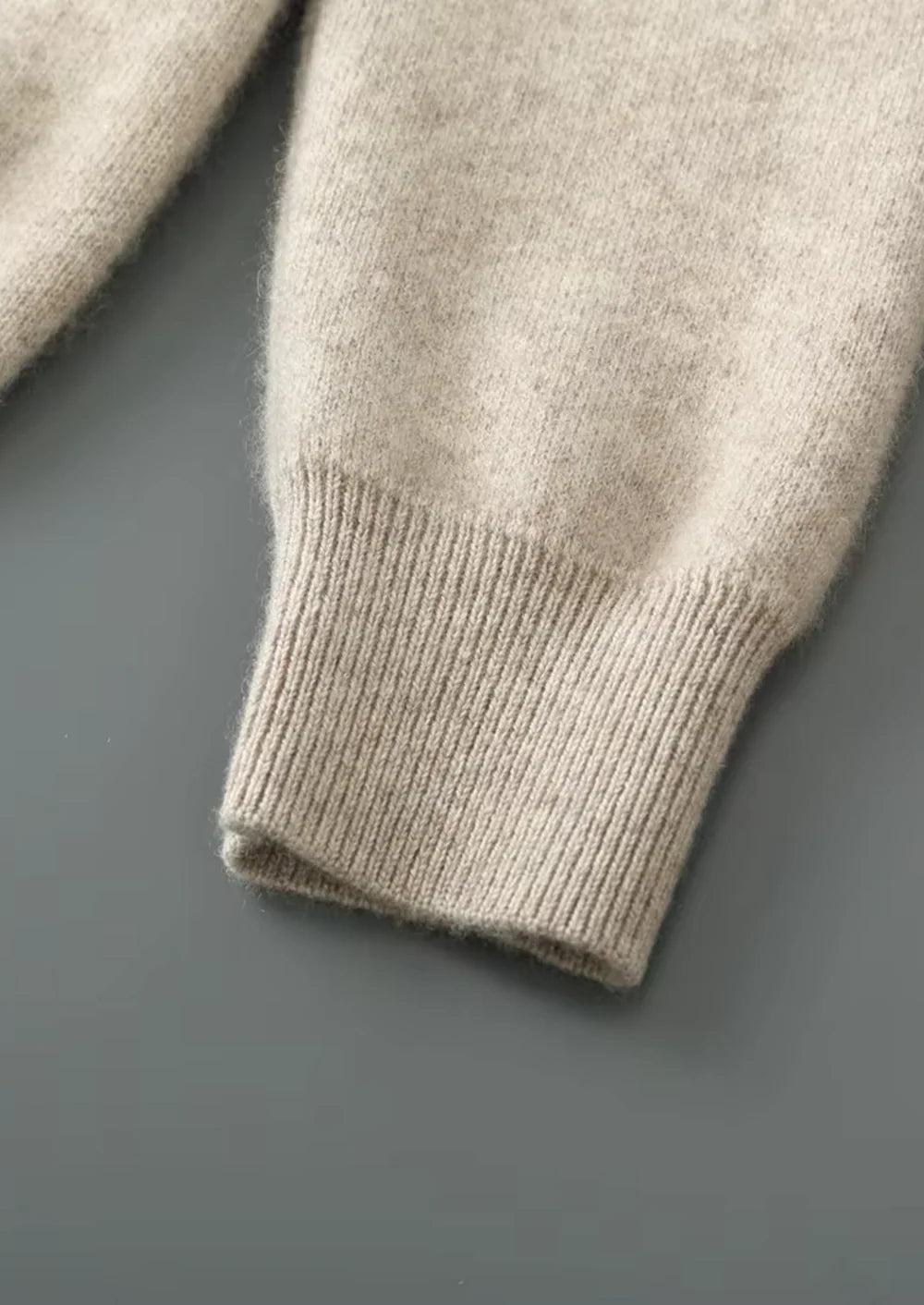 PURE EXTRA-FINE MERINO WOOL V-NECK CARDIGAN