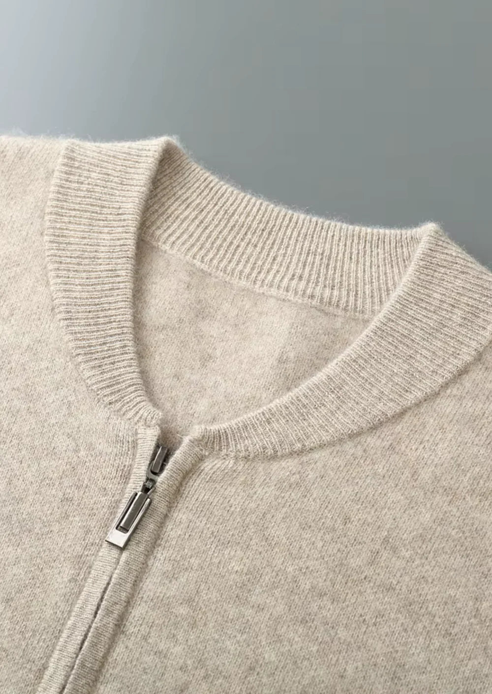 PURE EXTRA-FINE MERINO WOOL V-NECK CARDIGAN