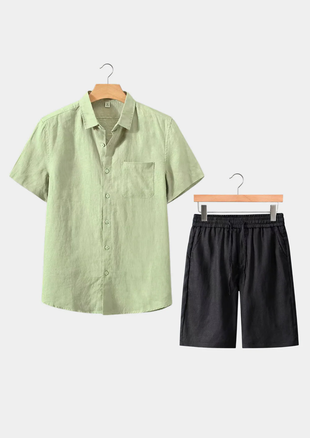 DOLCEVITA SHORTSLEEVE SUMMER SET - MINT GREEN/BLACK