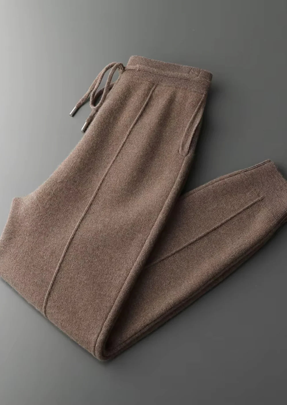 PURE EXTRA-FINE MERINO WOOL LEISURE JOGGERS