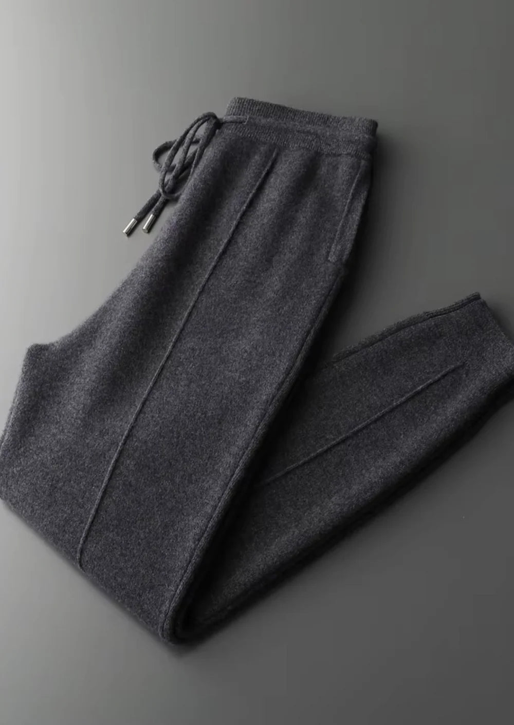 PURE EXTRA-FINE MERINO WOOL LEISURE JOGGERS