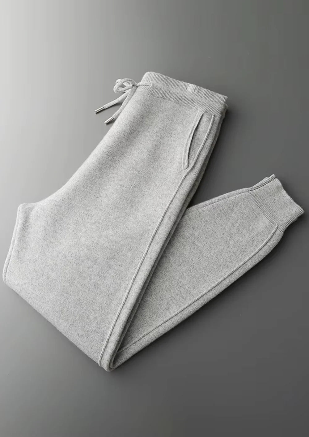 PURE EXTRA-FINE MERINO WOOL LEISURE JOGGERS