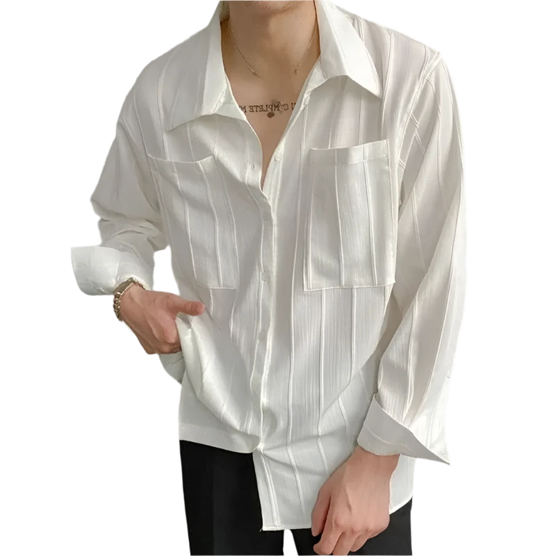 Modaura™ | ST Tropez geribbeld overhemd