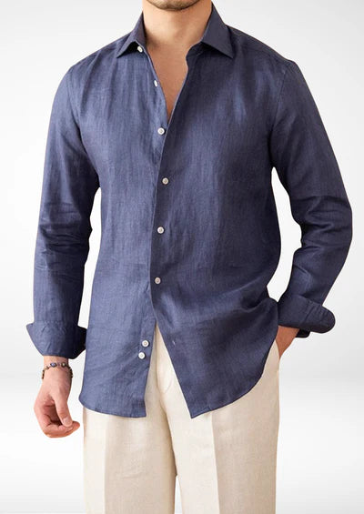 PORTOFINO COASTAL SHIRT - Blue