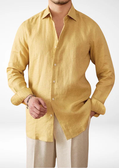 PORTOFINO COASTAL SHIRT - Yellow
