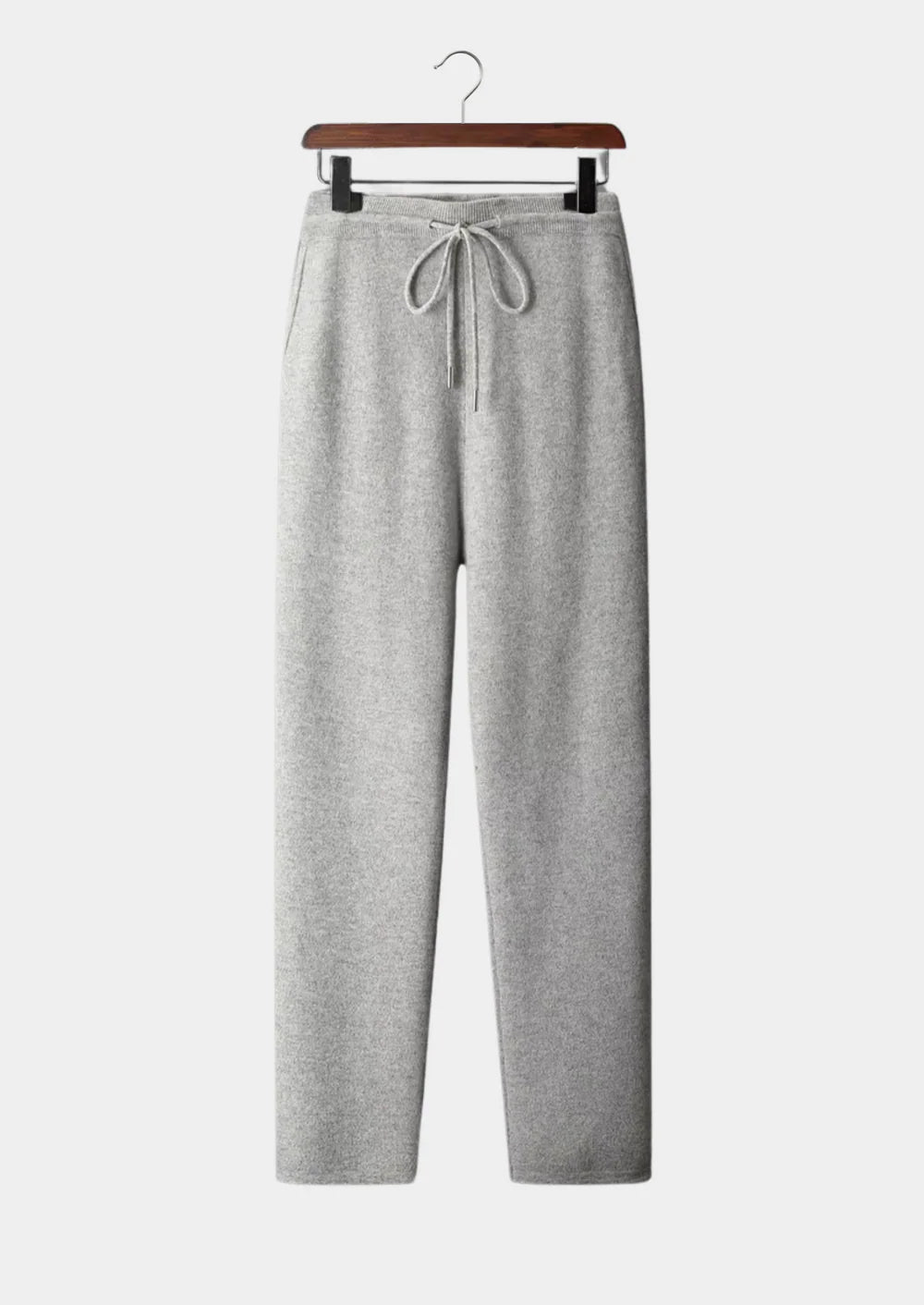 PURE EXTRA-FINE MERINO WOOL LEISURE TROUSERS