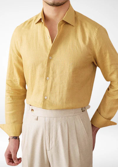 PORTOFINO COASTAL SHIRT - Yellow