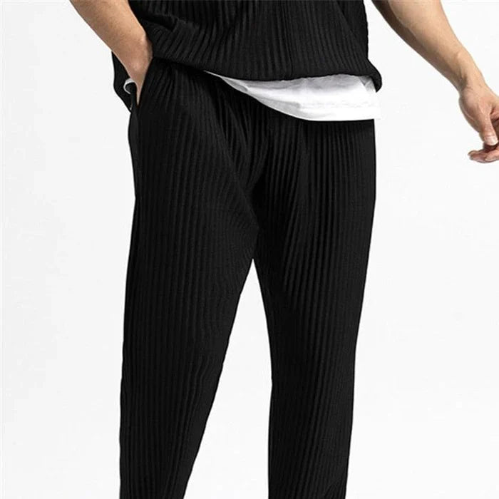 Modaura™ | Ribbed Cotton Pantalon