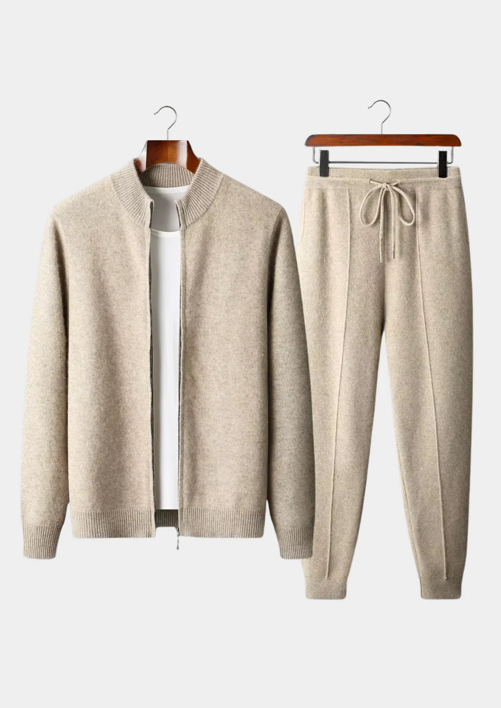 PURE EXTRA-FINE MERINO WOOL LUZZO SET
