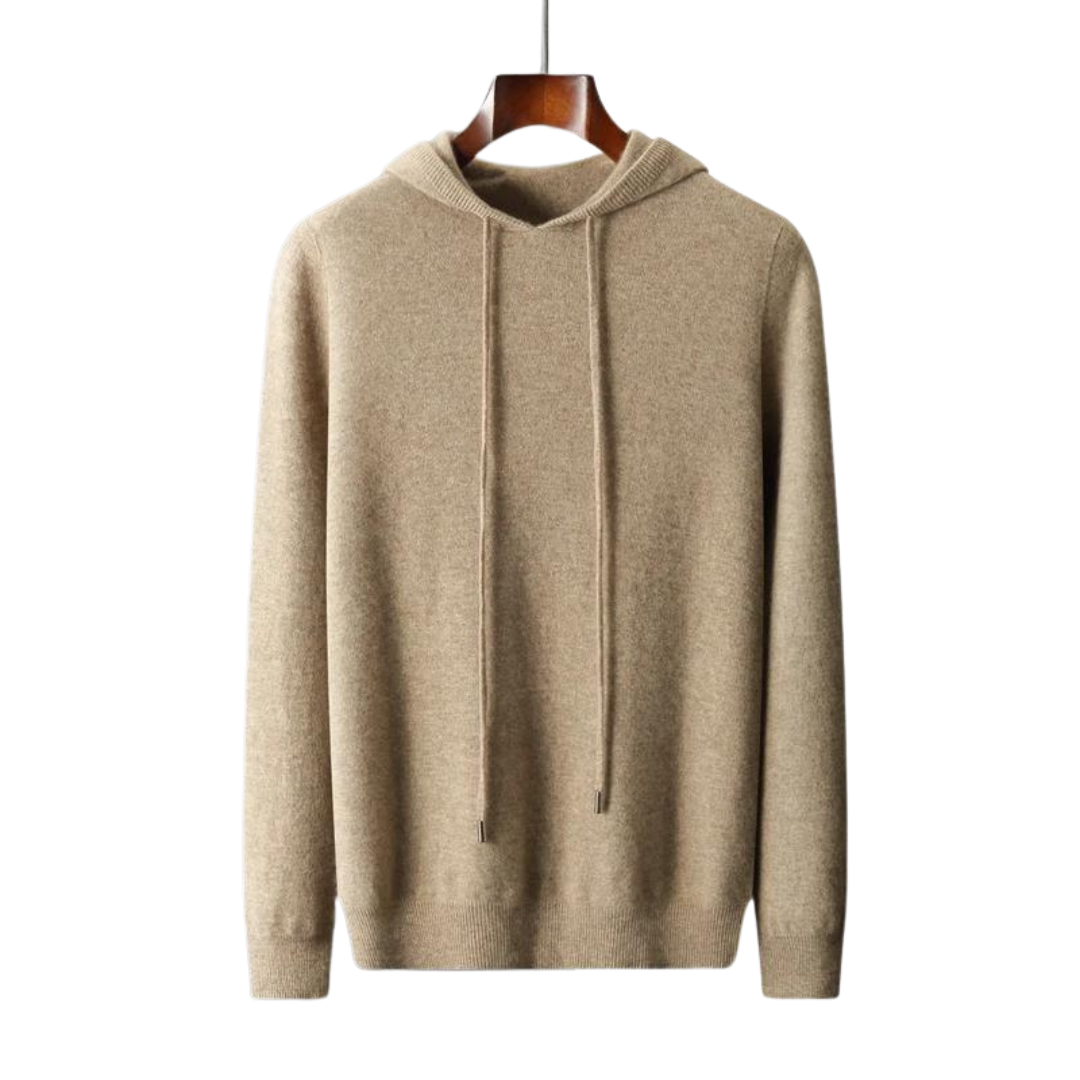 Modaura™ | 100% CASHMERE HOODED SWEATER