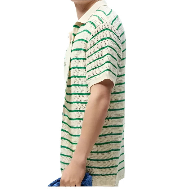 Modaura™ | Marbella - Knitted Button Shirt