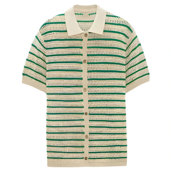 Modaura™ | Marbella - Knitted Button Shirt