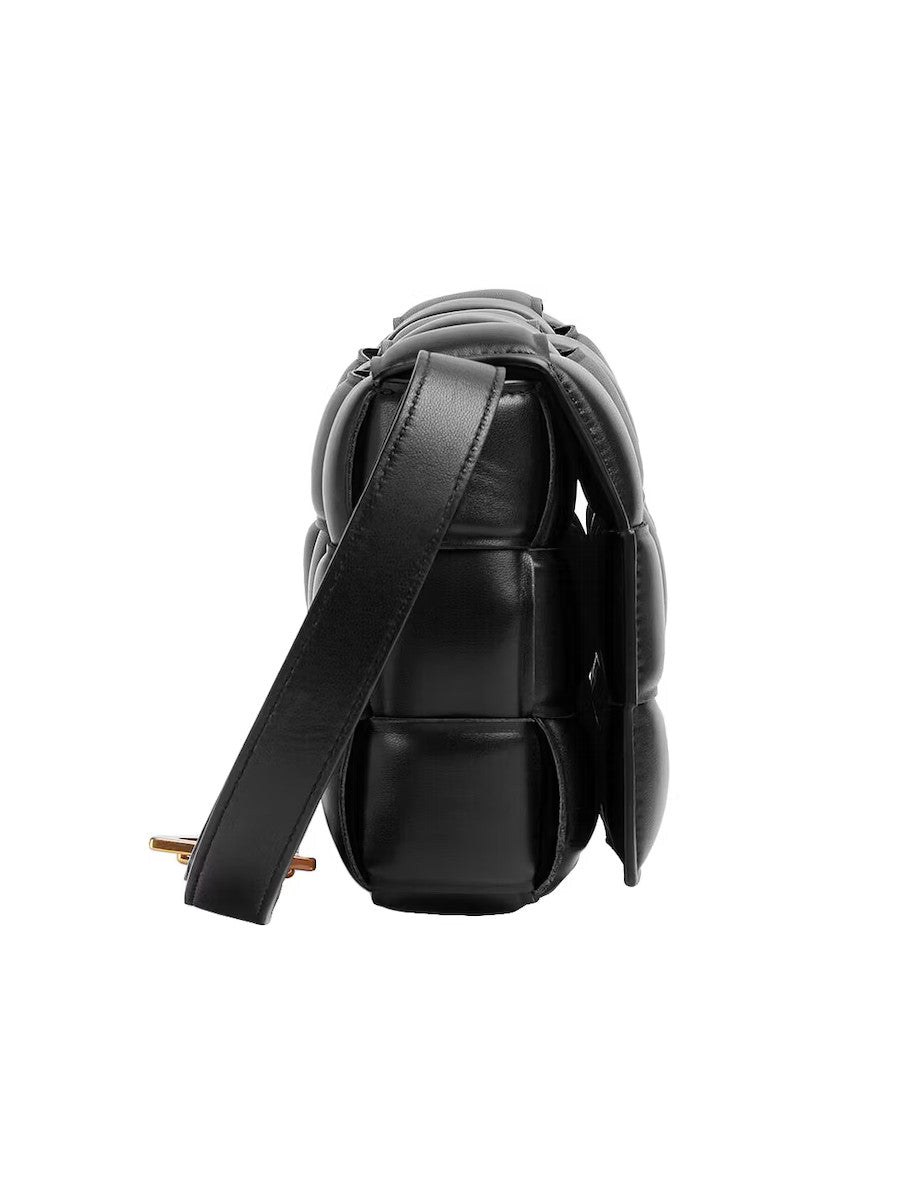 Modaura - Woven Padded Leather Bag