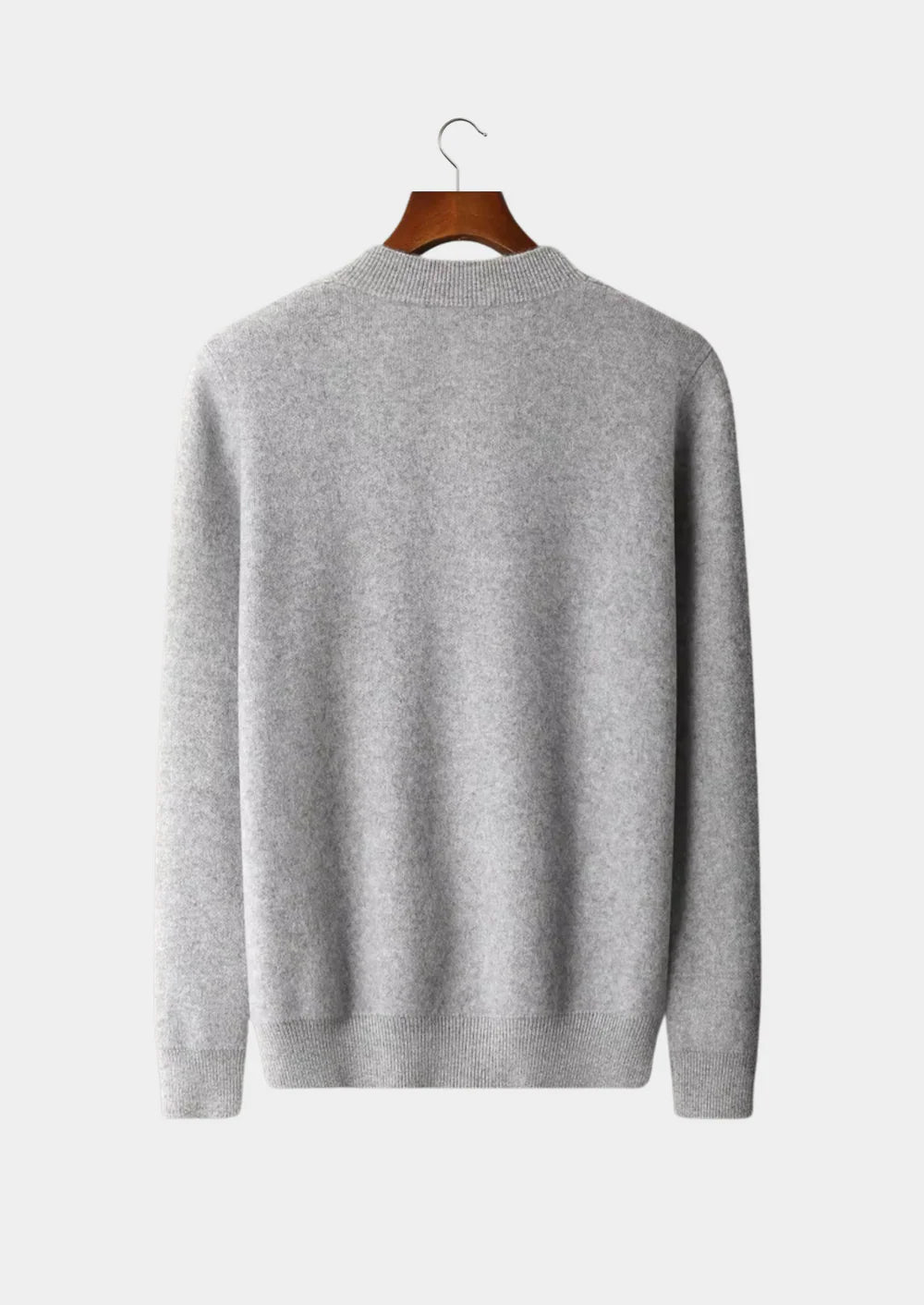 PURE EXTRA-FINE MERINO WOOL V-NECK CARDIGAN