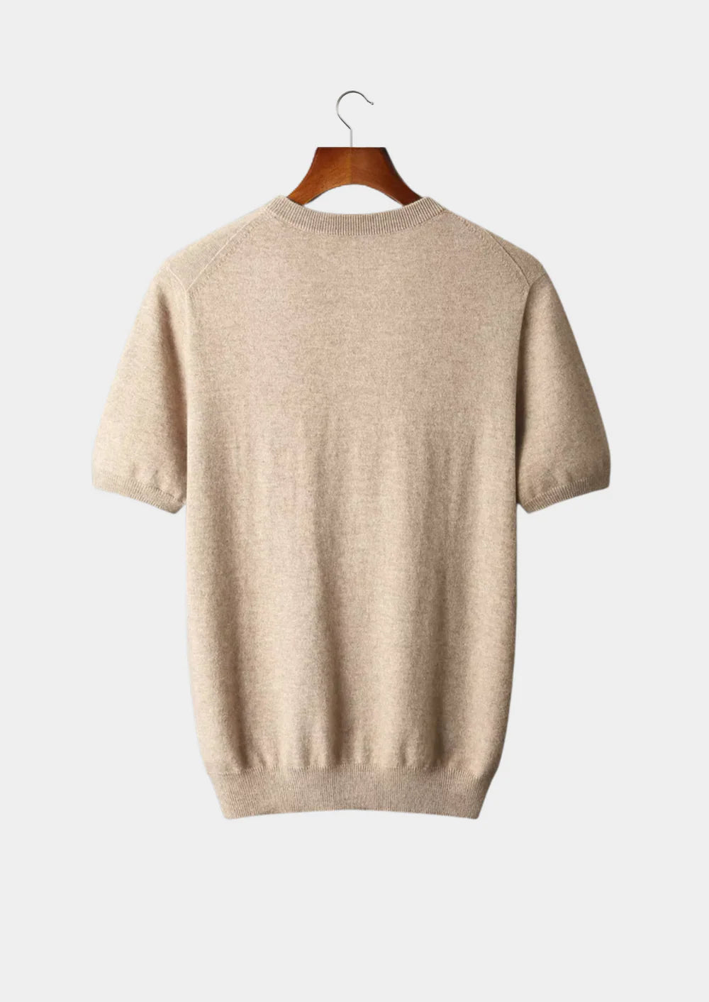 PREMIUM CASHMERE CLASSIC CREWNECK T-SHIRT