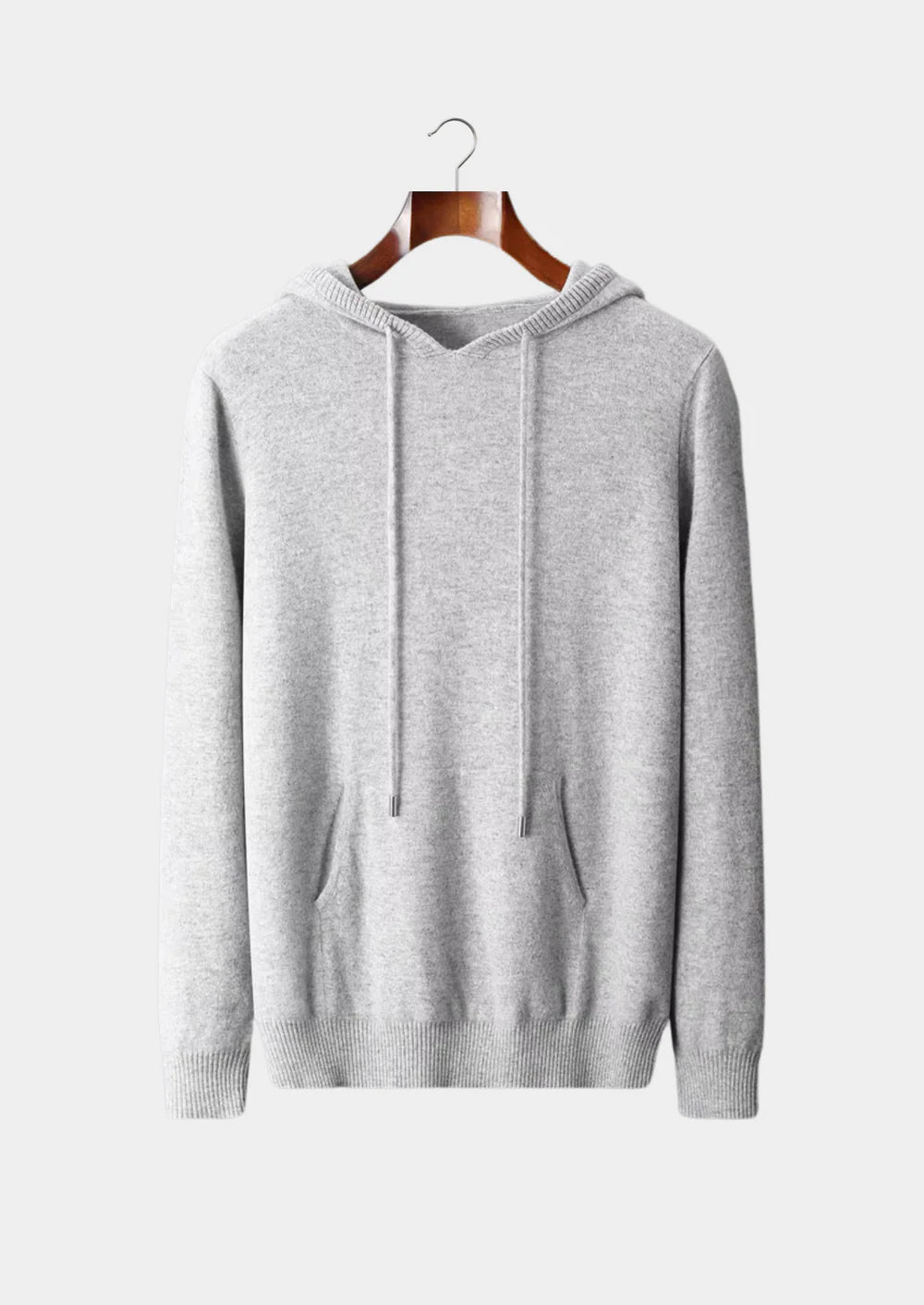 PURE EXTRA-FINE MERINO WOOL LEISURE HOODIE