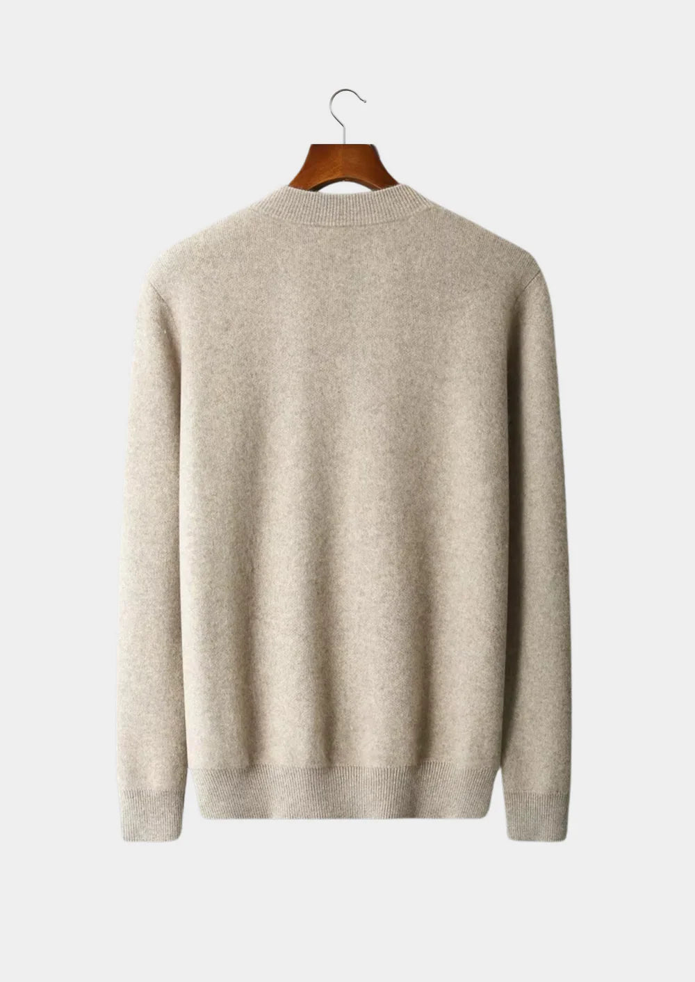 PURE EXTRA-FINE MERINO WOOL V-NECK CARDIGAN