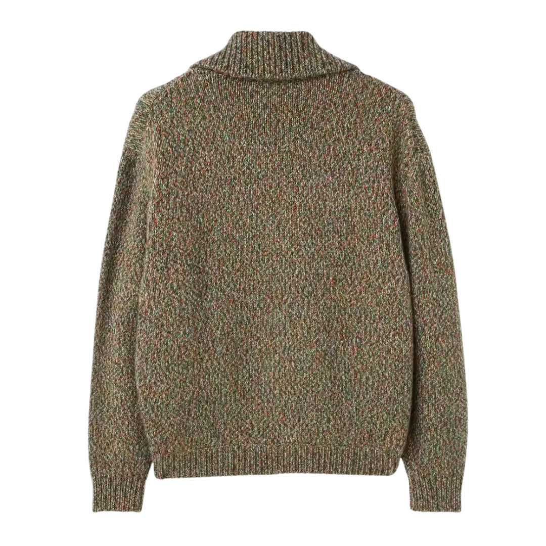 Modaura™ | BOMBER MET RITSSLUITING VAN ALPACAWOL