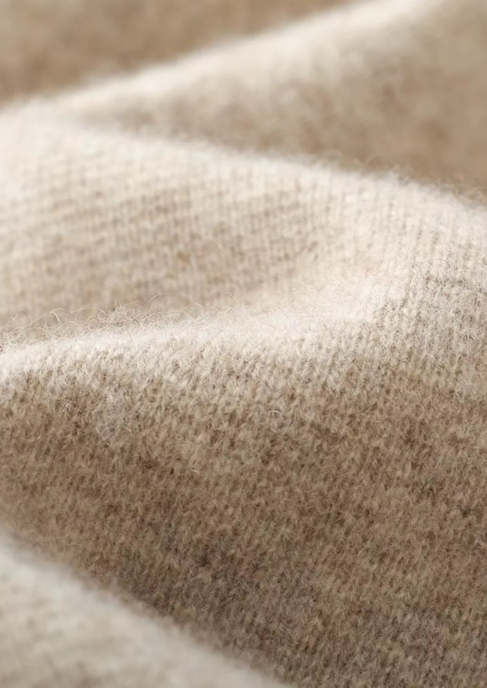 ZUIVERE EXTRA-FIJNE MERINO WOL RITS HOODIE