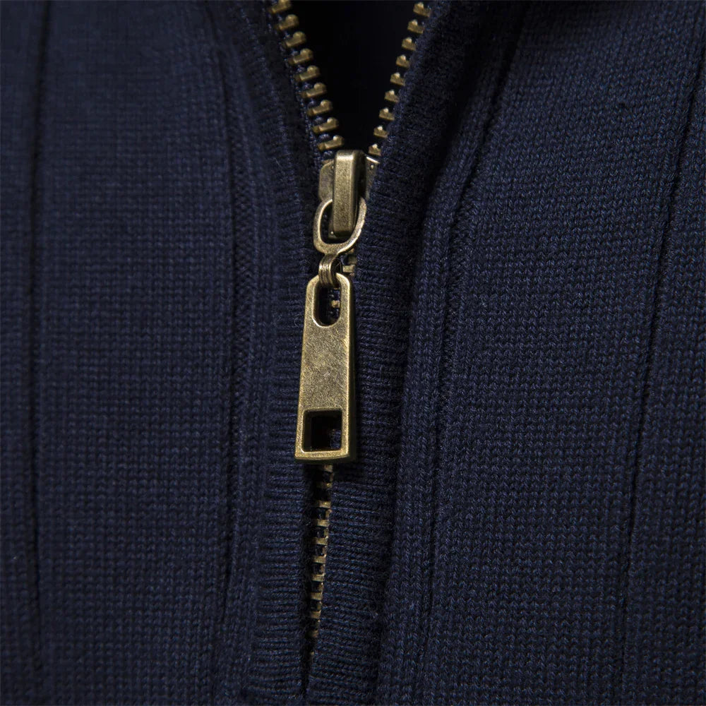 Modaura™ | Zipper Pullover Sweater